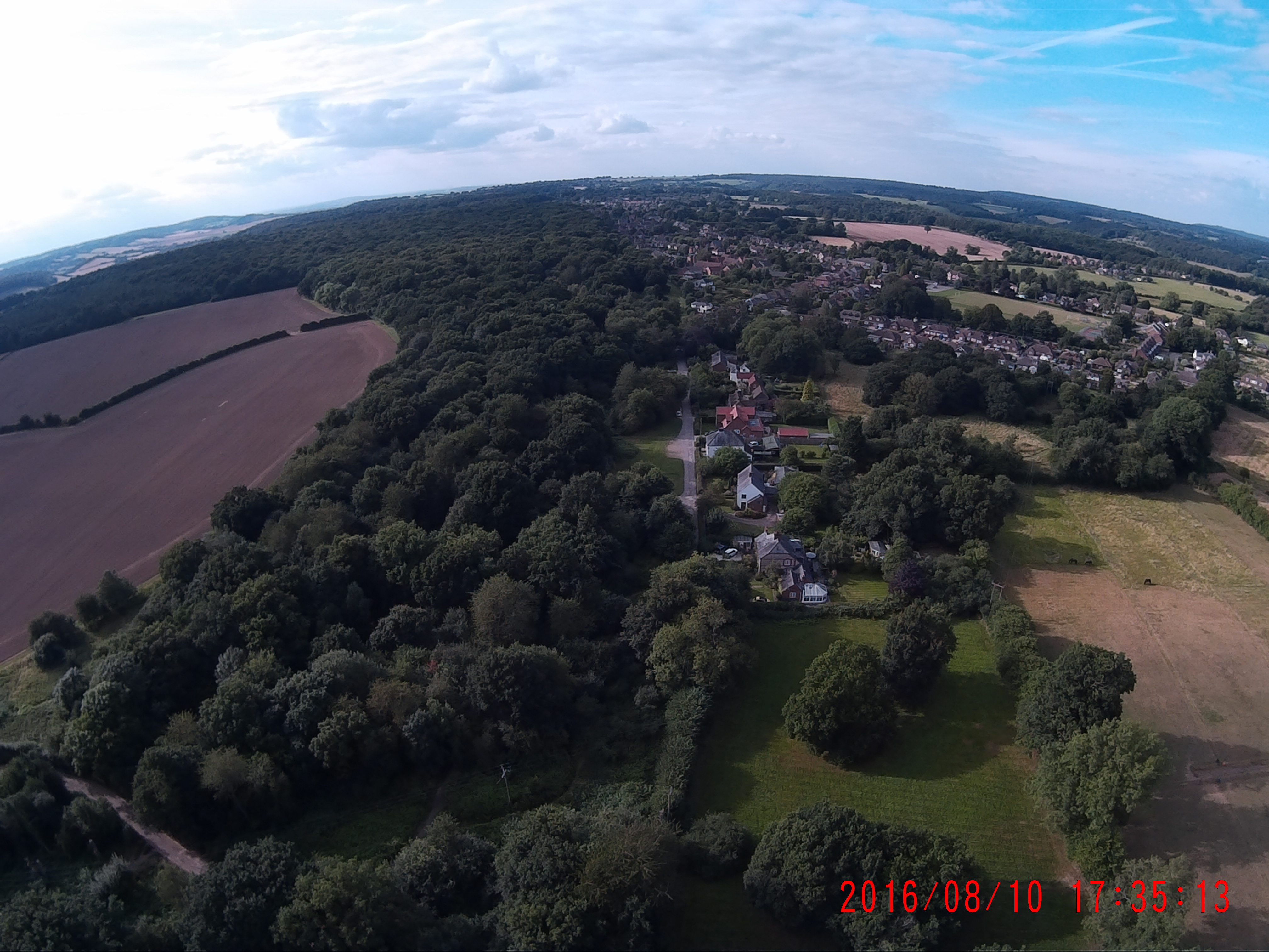 Naphill Common Aerial View